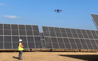 Applus+, compañía que colabora con Expoenergea 2022, realiza inspecciones termográficas a paneles solares mediante RPAS